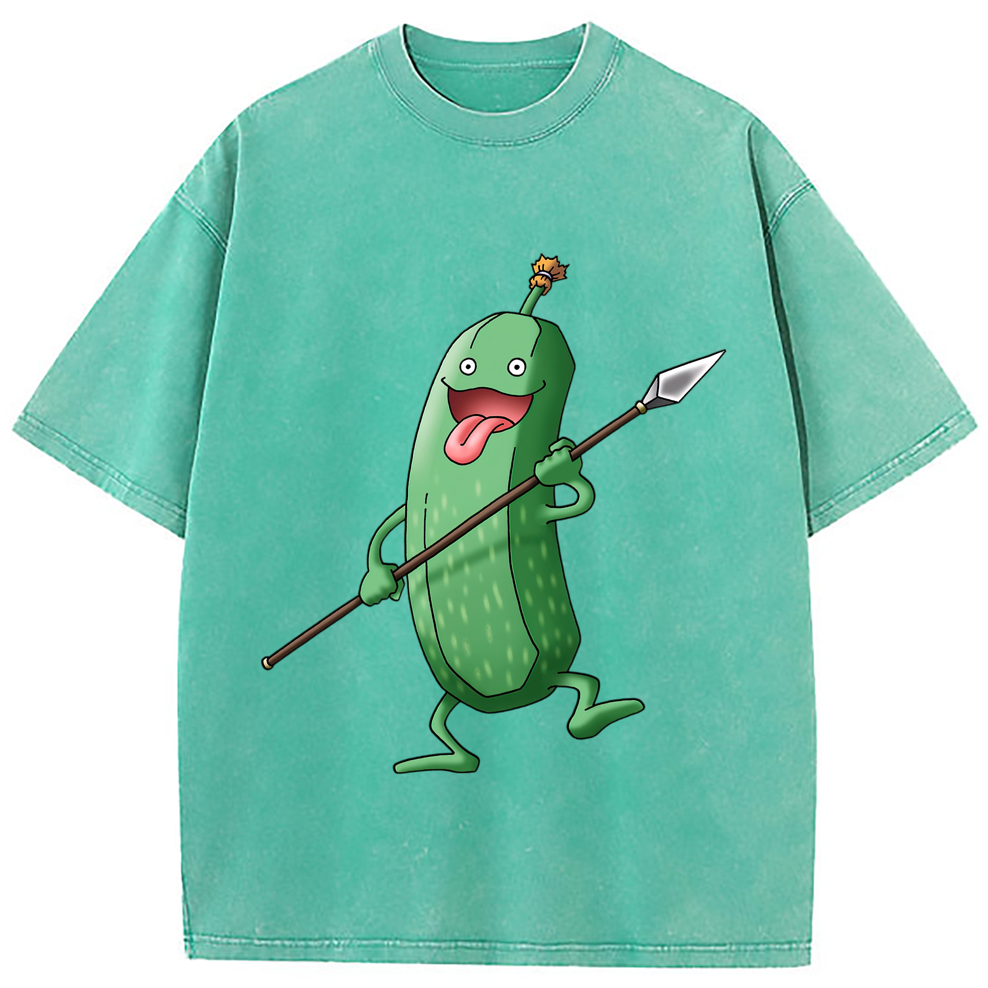 （画像用） ドラゴンクエスト Doragon Kuesuto Dragon Quest 綿100% ヴィンテージ風 半袖Tシャツ（フロントプリント）